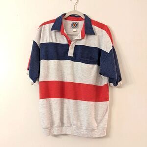 Vintage Static International Mens Polo 80's retro